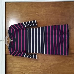 Banana Republic knit striped dress XS
